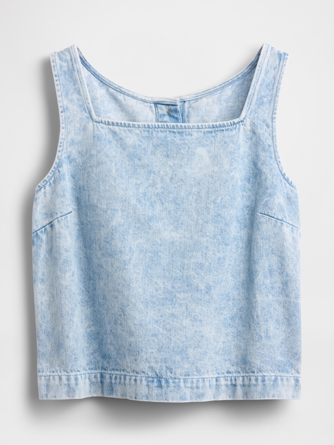 クロップド シェルタンクトップ-4