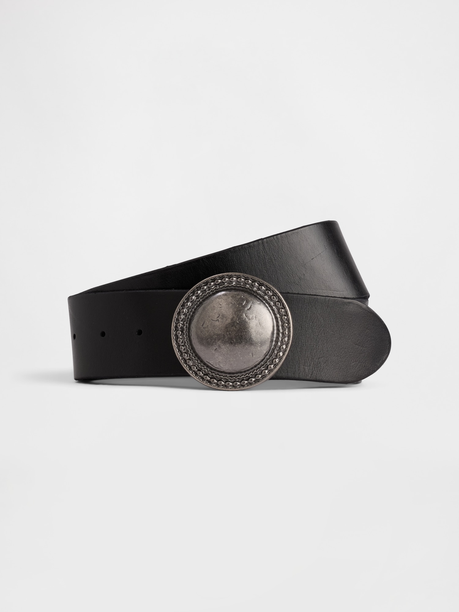 Vegan Leather Western Belt
