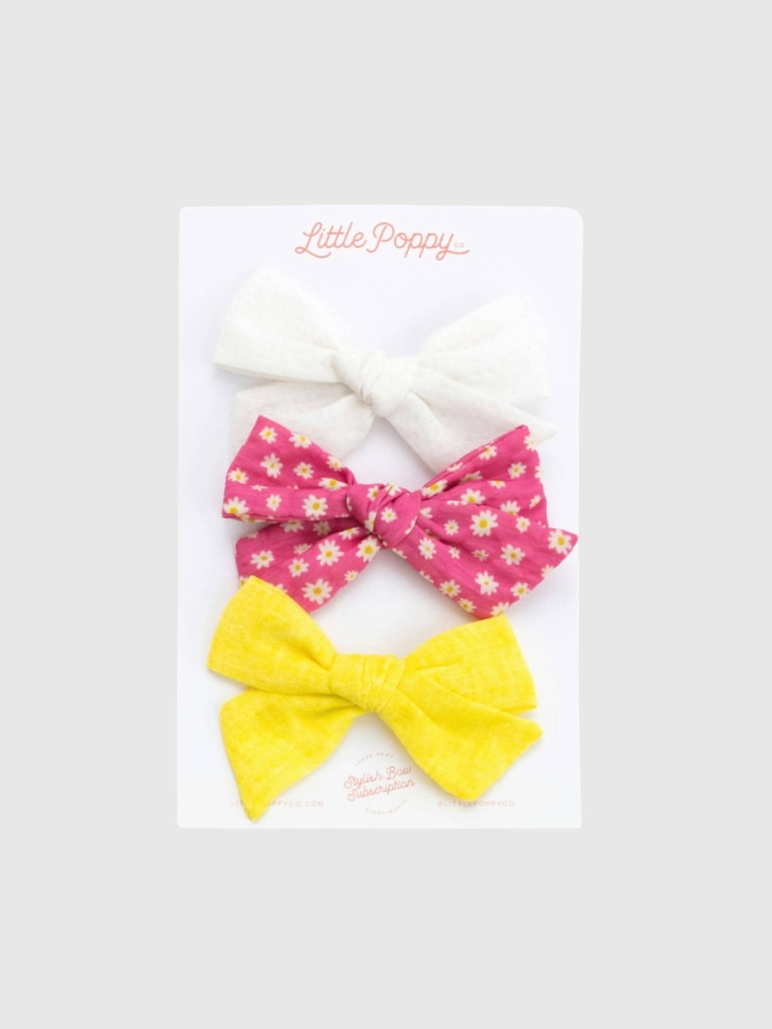 The Rebecca Bow Clip Set