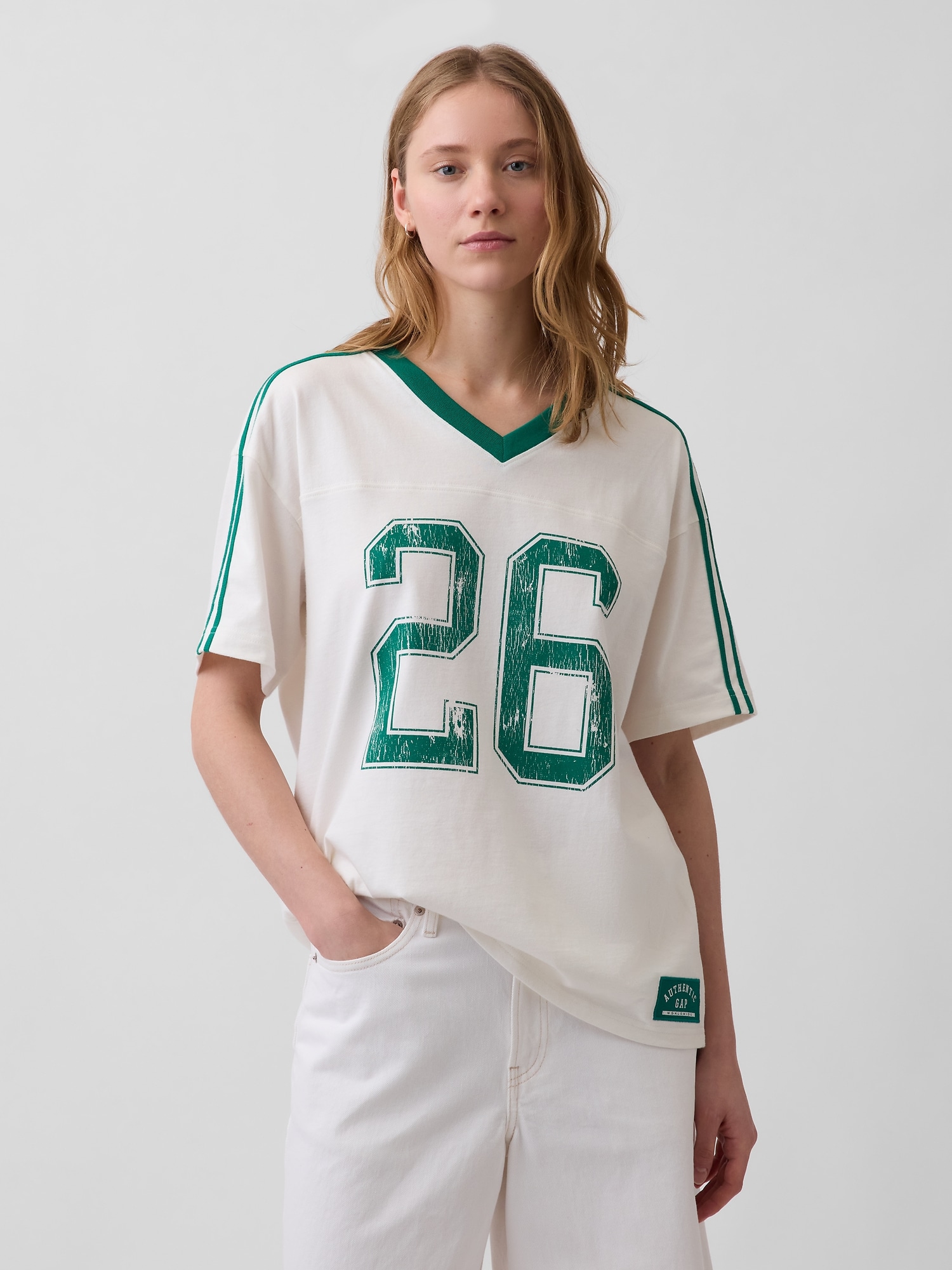 Oversized Varsity Logo T-Shirt