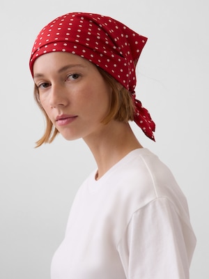 シルク バンダナ