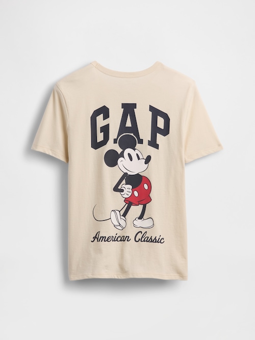 GapKids &times; ディズニー ミッキーマウス GAPロゴTシャツ