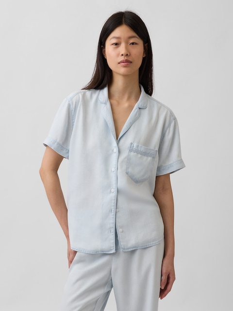 MadeSoft Poplin PJ Shirt
