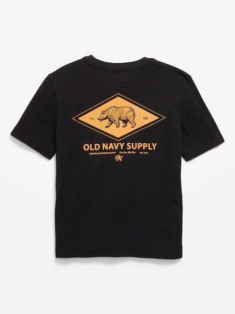 T-SHIRT À MANCHES COURTES À LOGO POUR GARÇON