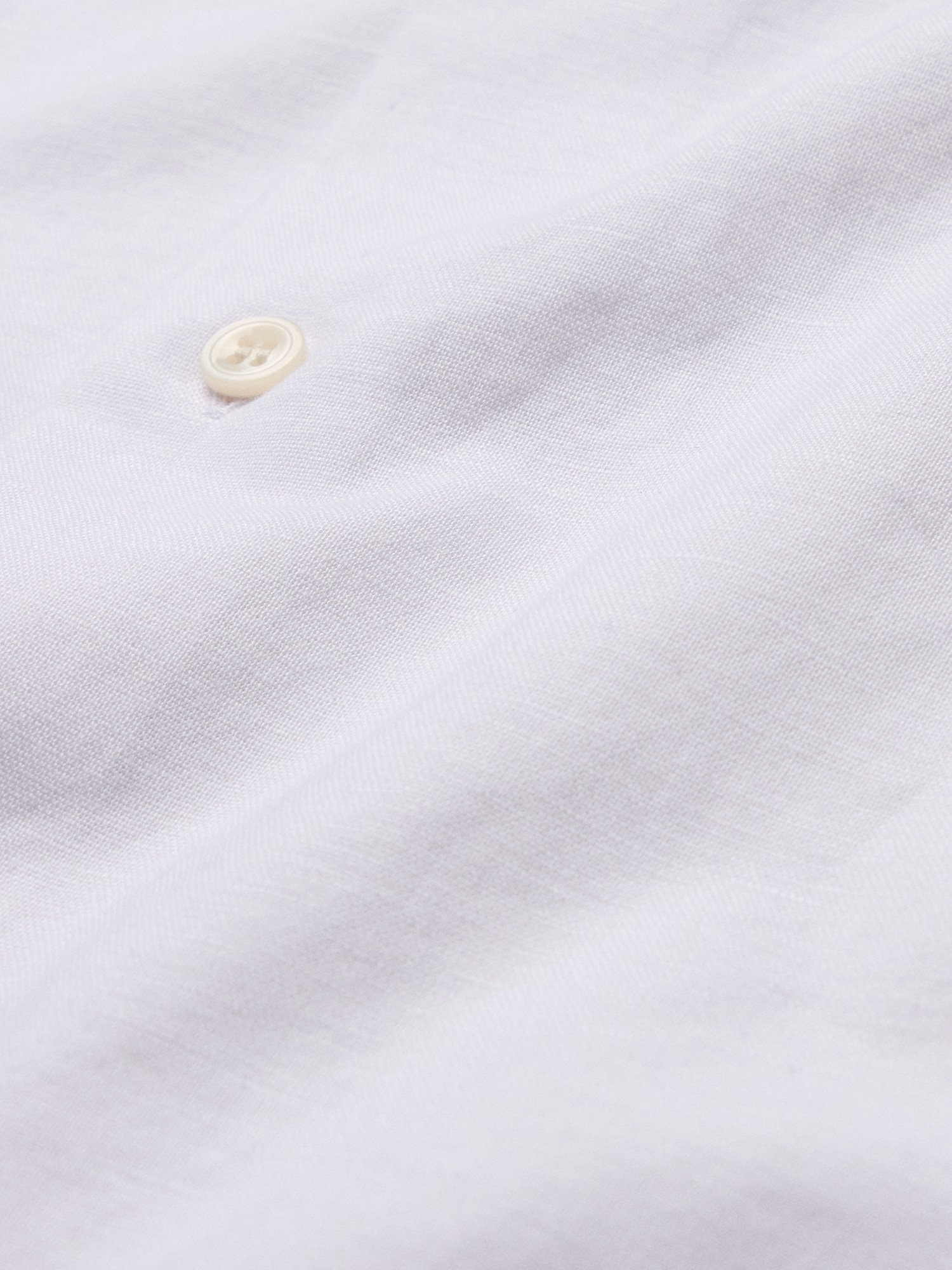 スリムフィット リネンコットン ドレスシャツ-4