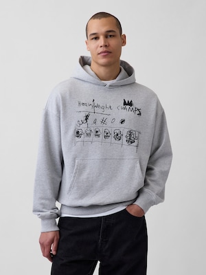 ジャン＝ミシェル・バスキア ヘビーウェイトパーカー