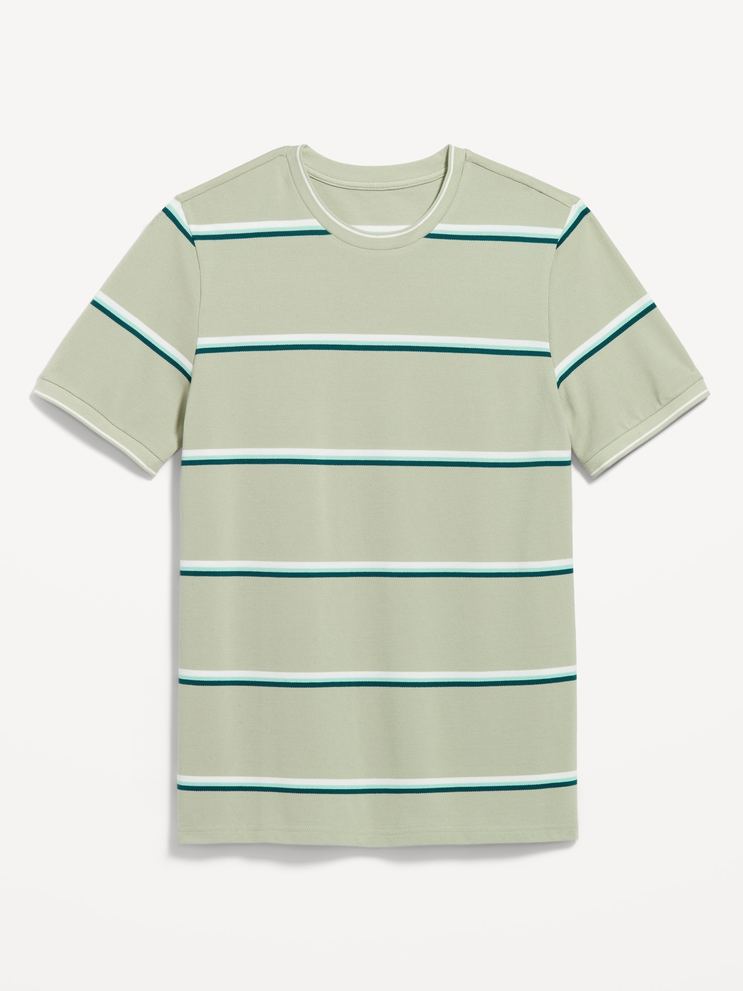 T-SHIRT RAS DU COU EN PIQUÉ