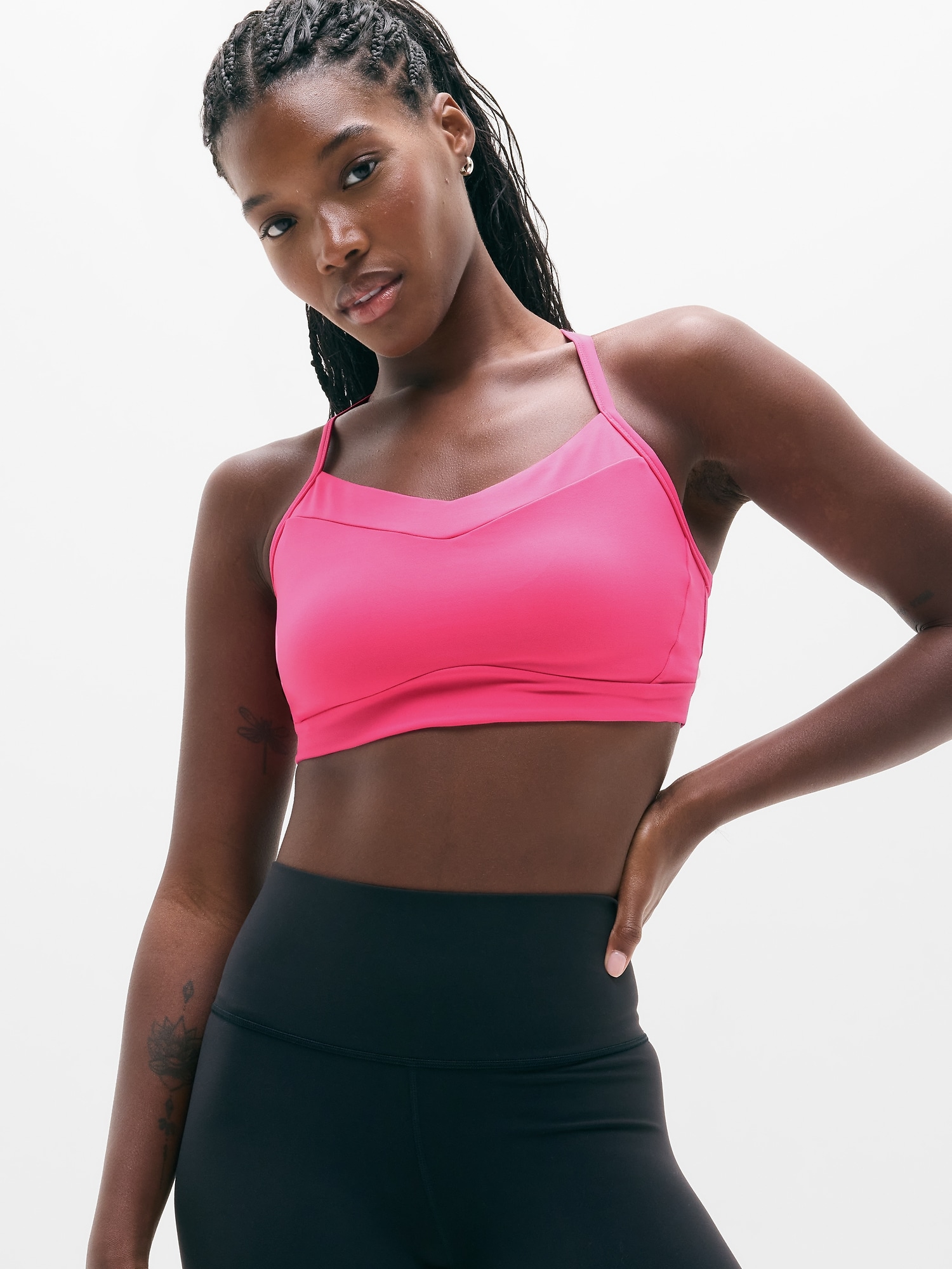 Racerback Sports Bra | Athleta Canada