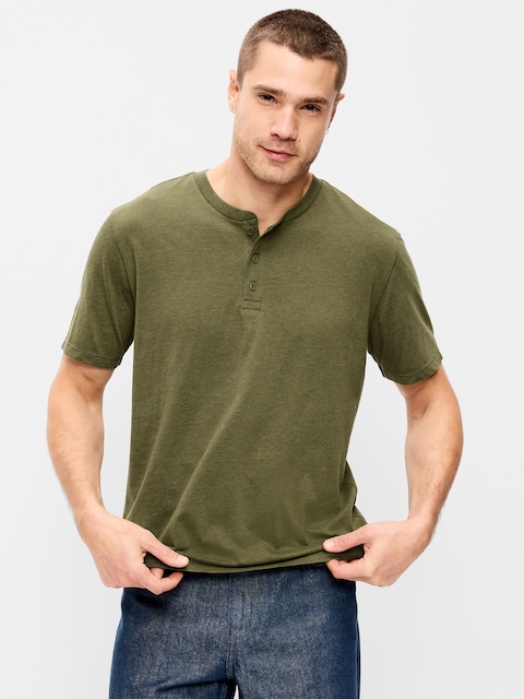 T-SHIRT HENLEY