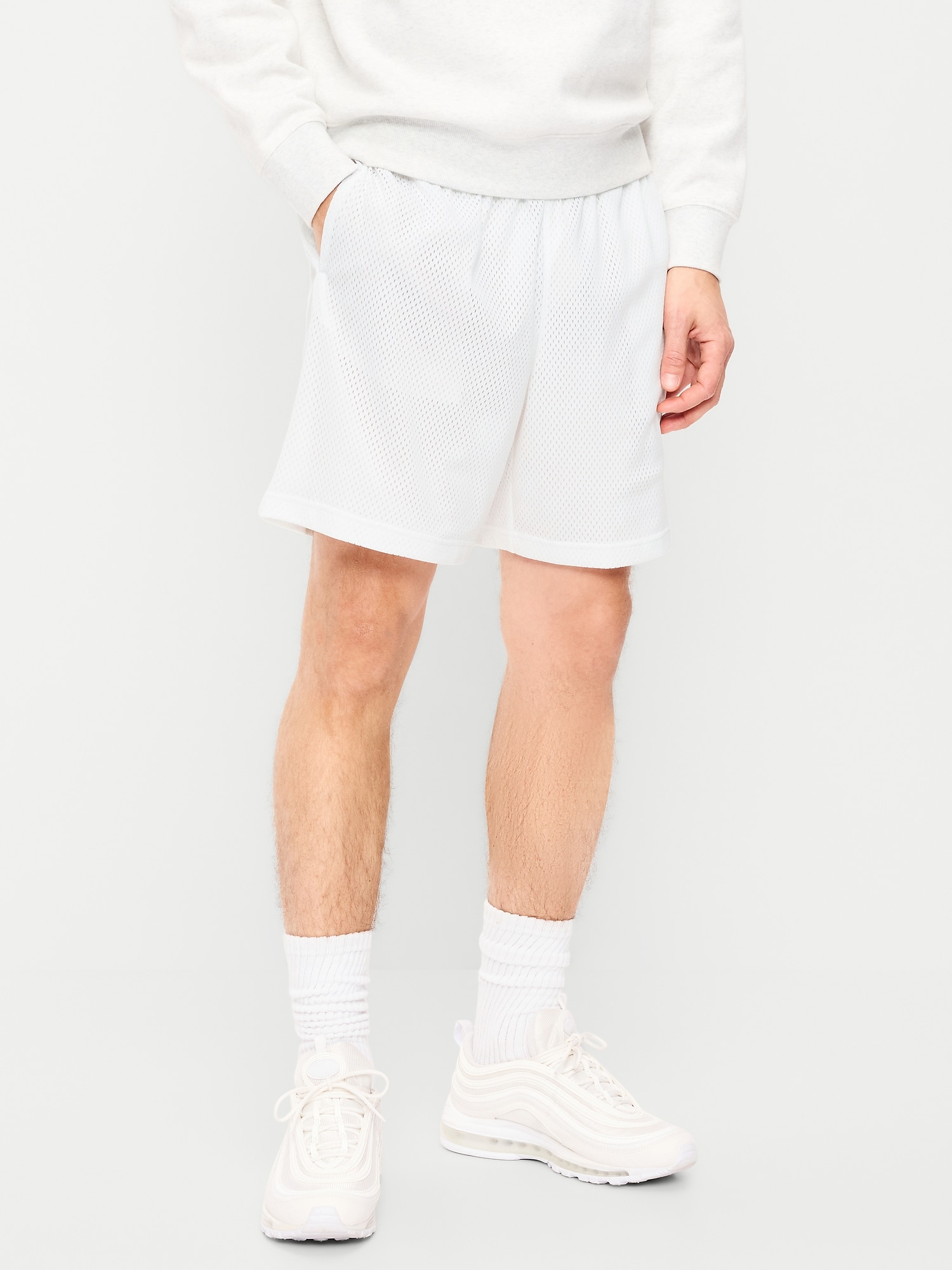 Baggy Mesh Shorts - 6-inch inseam