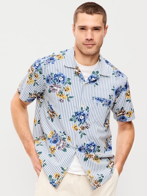 CHEMISE DE VACANCES À MANCHES COURTES