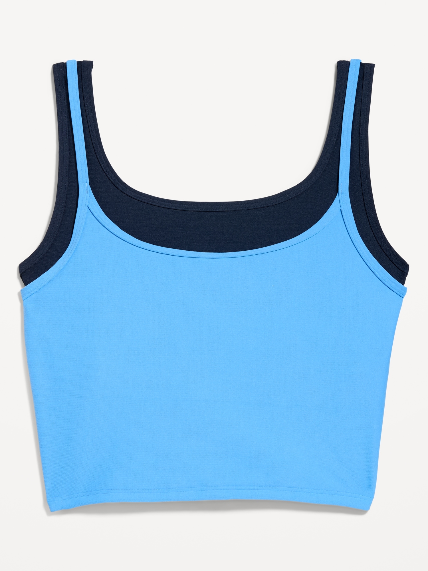 PowerSoft Layered Longline Bra