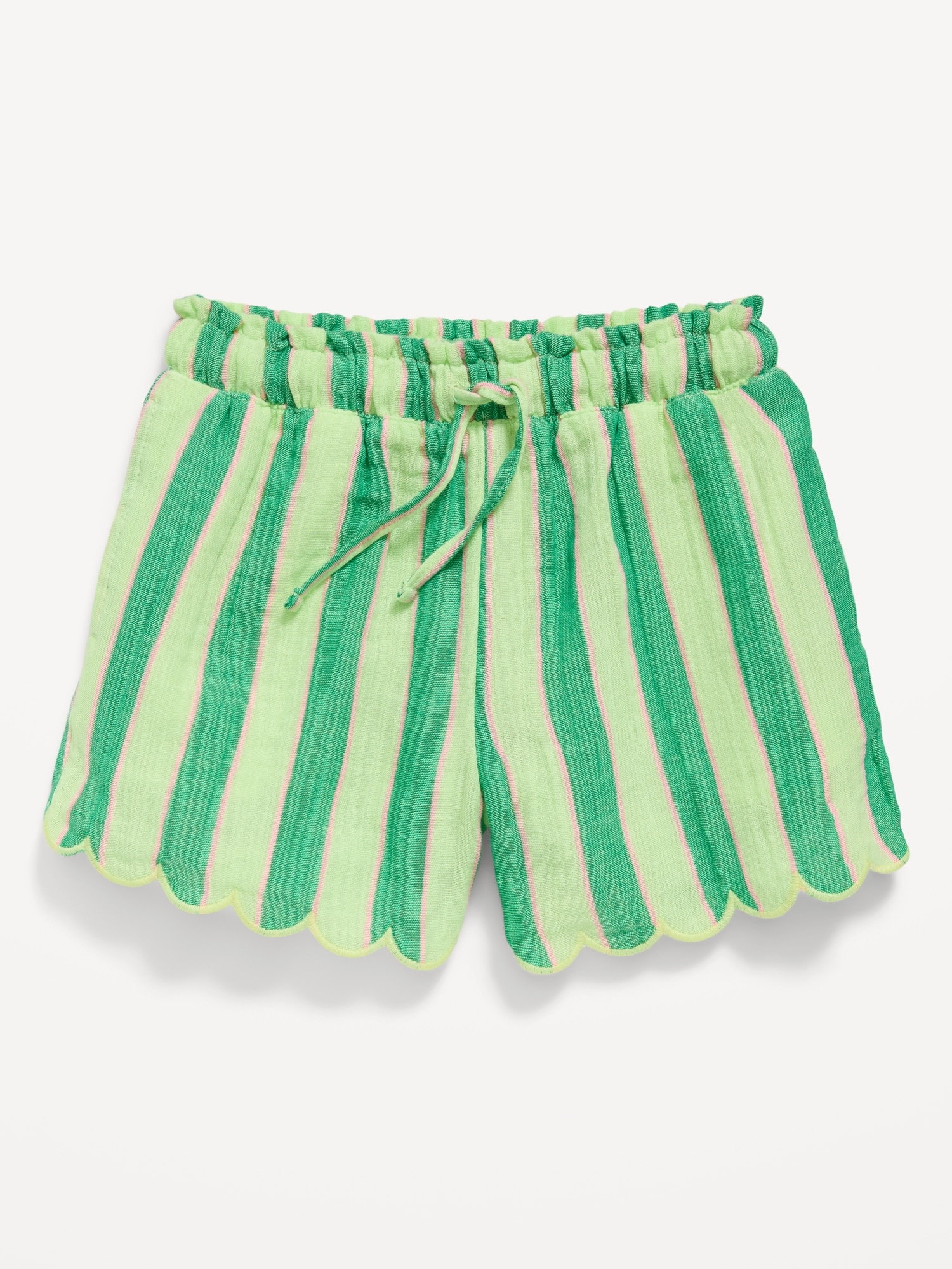 Double-Weave Shorts for Toddler Girls
