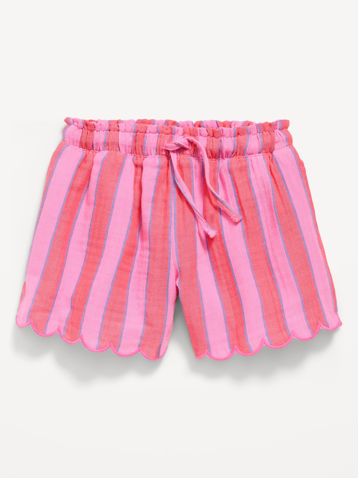 Double-Weave Shorts for Toddler Girls