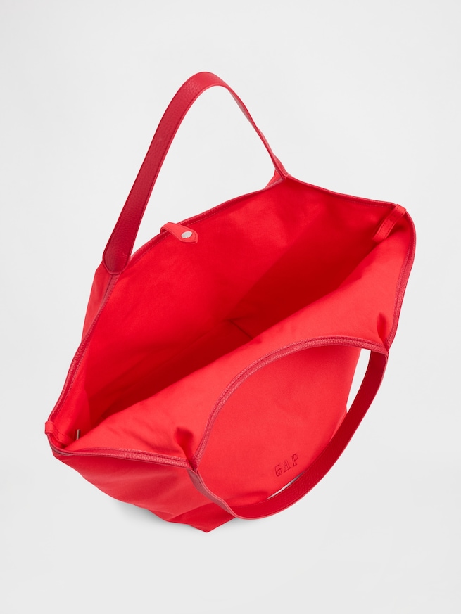 キャンバス スラウチー トートバッグ-3