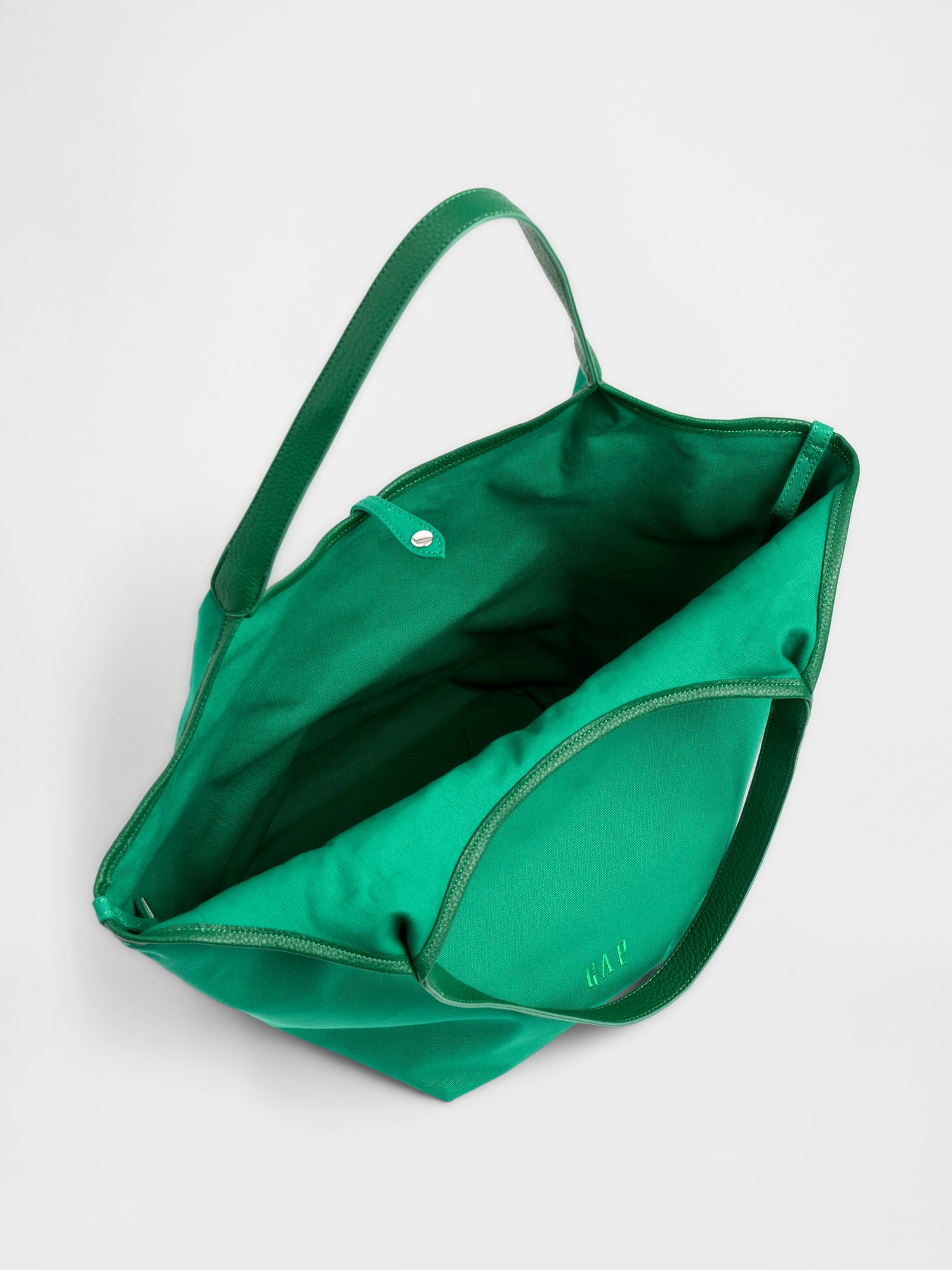 キャンバス スラウチー トートバッグ-3