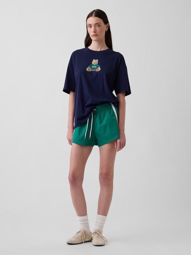 オーバーサイズ ブラナンベア GAPロゴTシャツ-1