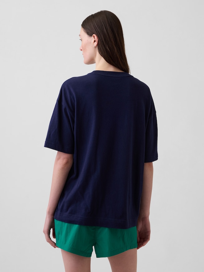 オーバーサイズ ブラナンベア GAPロゴTシャツ-2