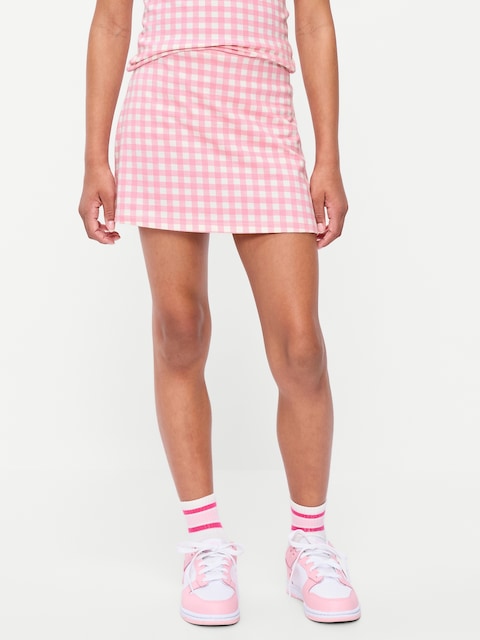 High-Waisted Skort for Girls
