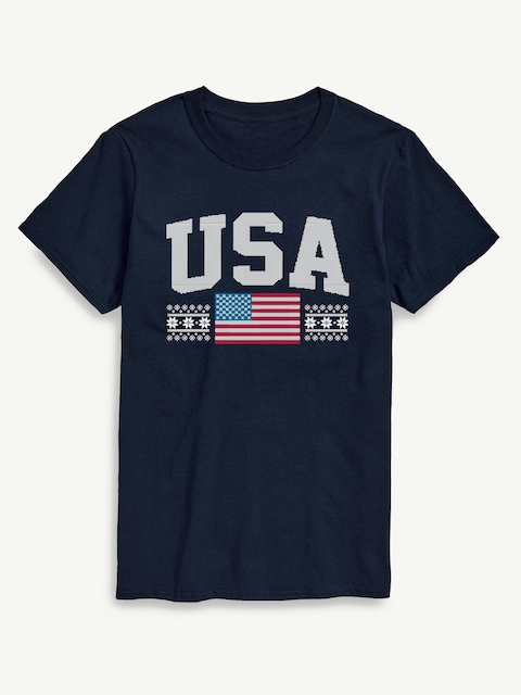 USA Sport Short Sleeve Graphic T-Shirt