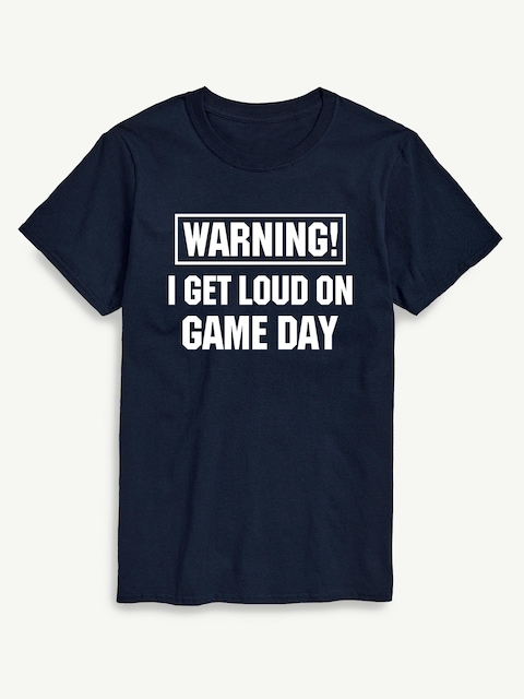 Loud On Game Day Short Sleeve Graphic T-Shirt