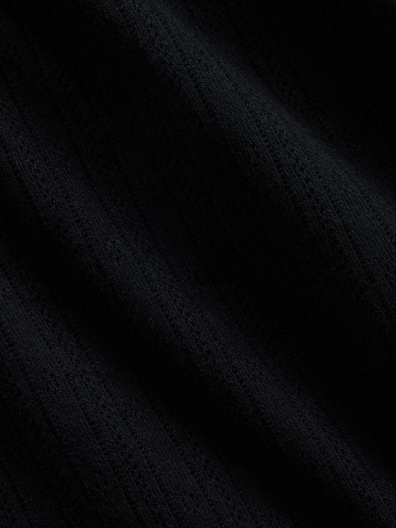 Pointelle Crewneck T-Shirt