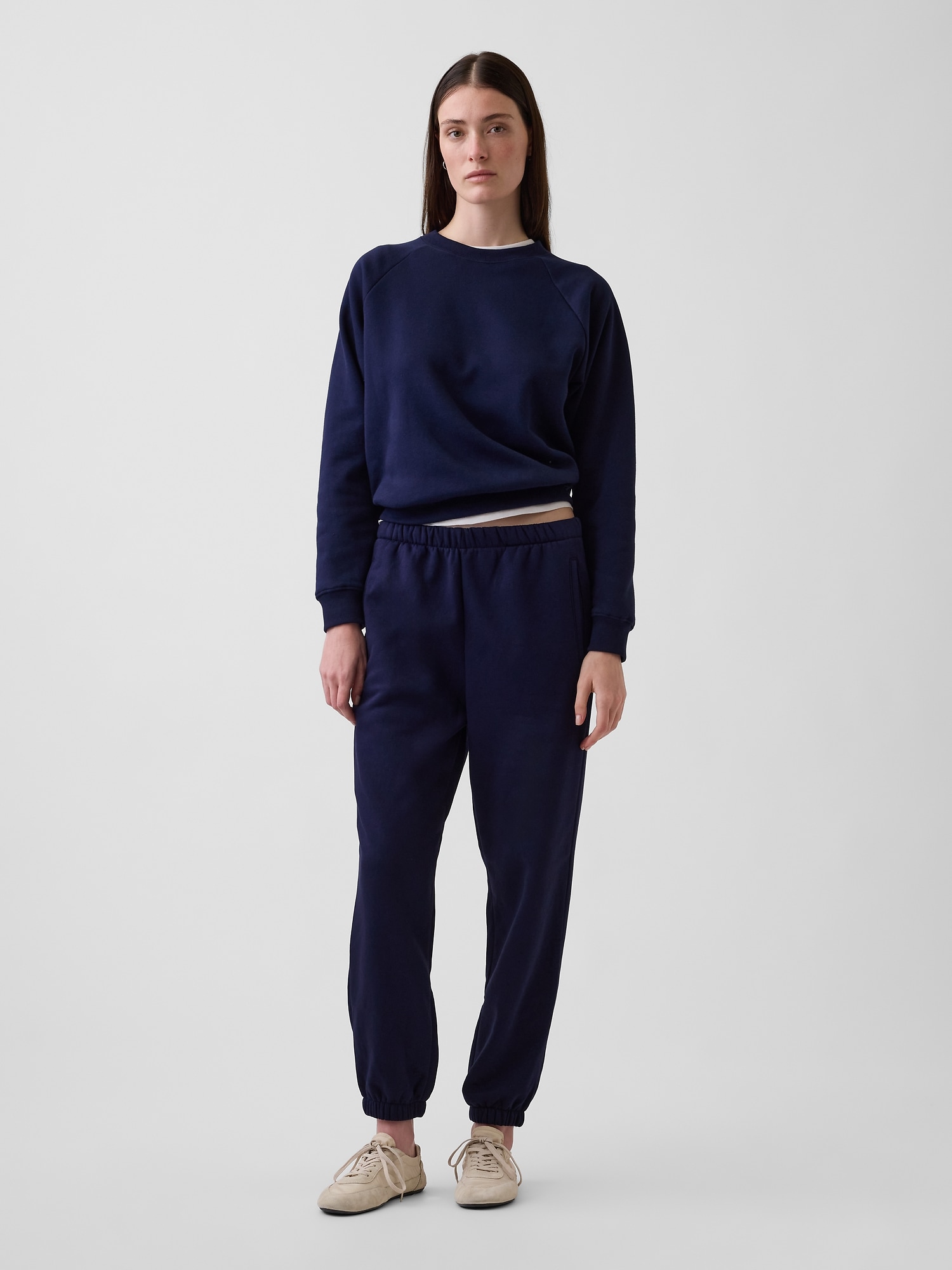 PANTALON DE JOGGING DÉCONTRACTÉ À TAILLE HAUTE VINTAGEDOUX