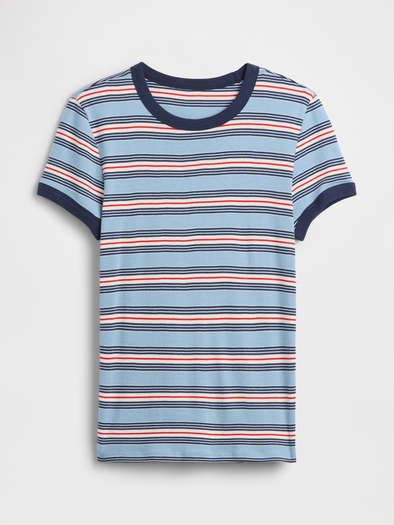 モダンリブ リンガーTシャツ-3