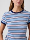 モダンリブ リンガーTシャツ-4