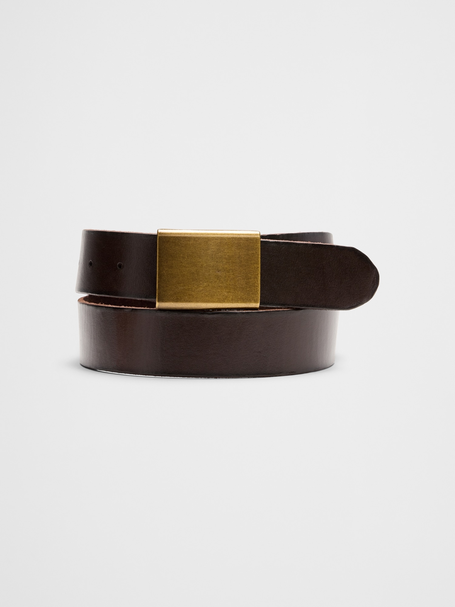 Plaque Buckle Belt