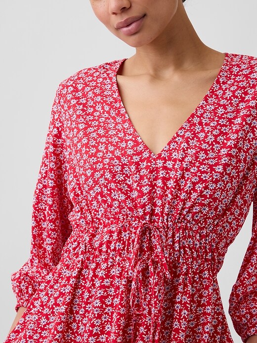 V-Neck Mini Dress | Gap Factory
