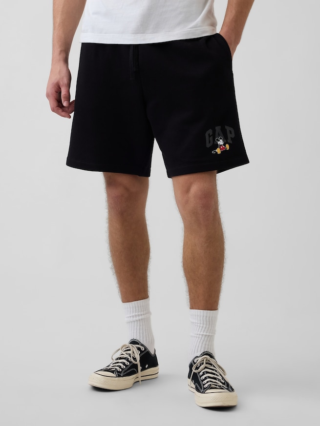 Gap &times; ディズニー ミッキーマウス GAPロゴ ショートパンツ-1