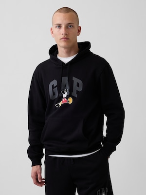 Gap &times; ディズニー リラックスフィット GAPロゴパーカー