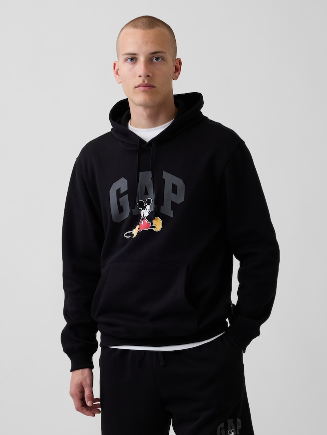 Gap &times; ディズニー リラックスフィット GAPロゴパーカー-0