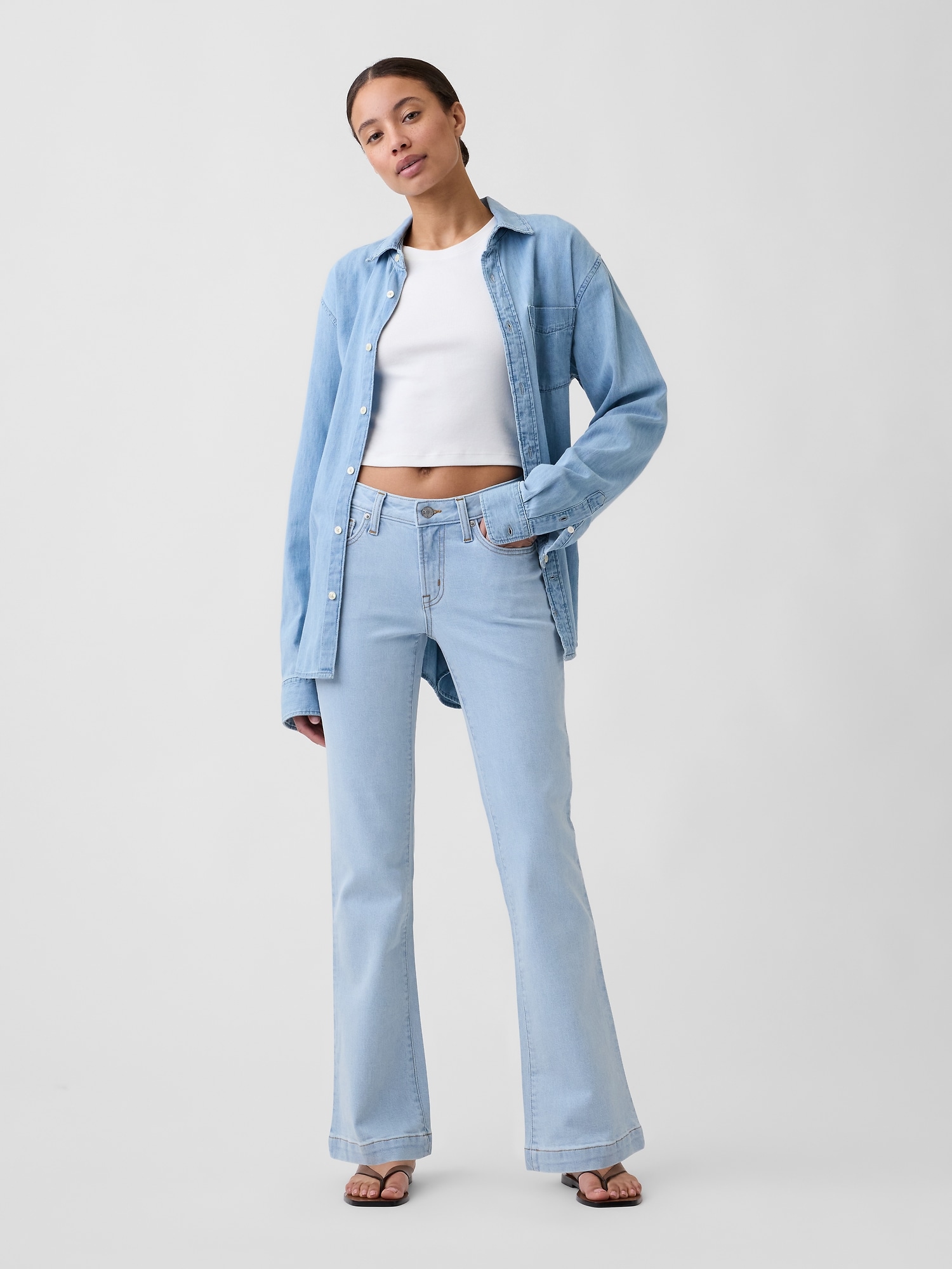 Low Rise Long & Lean Jeans