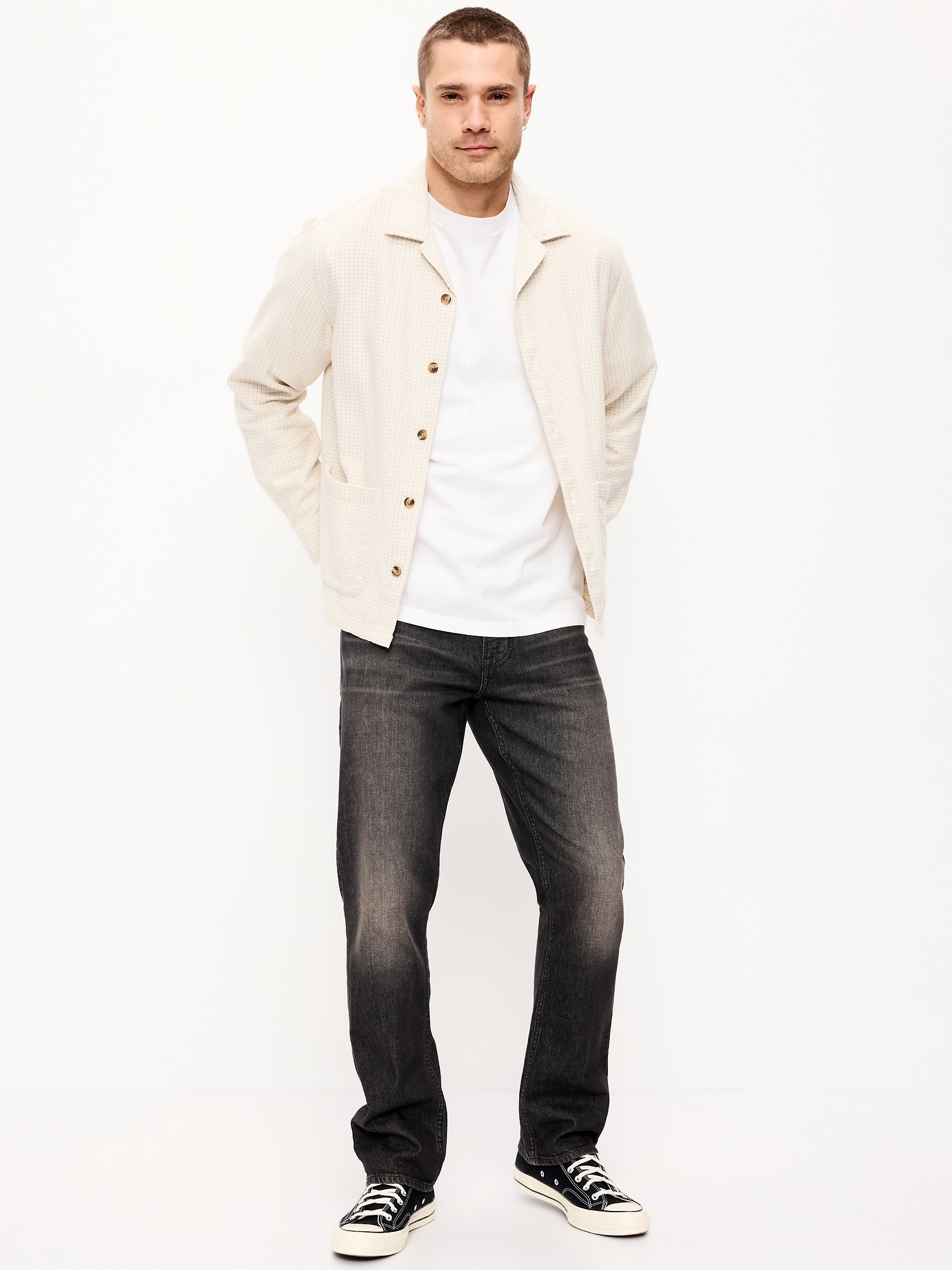 Straight Built-In Flex Jeans