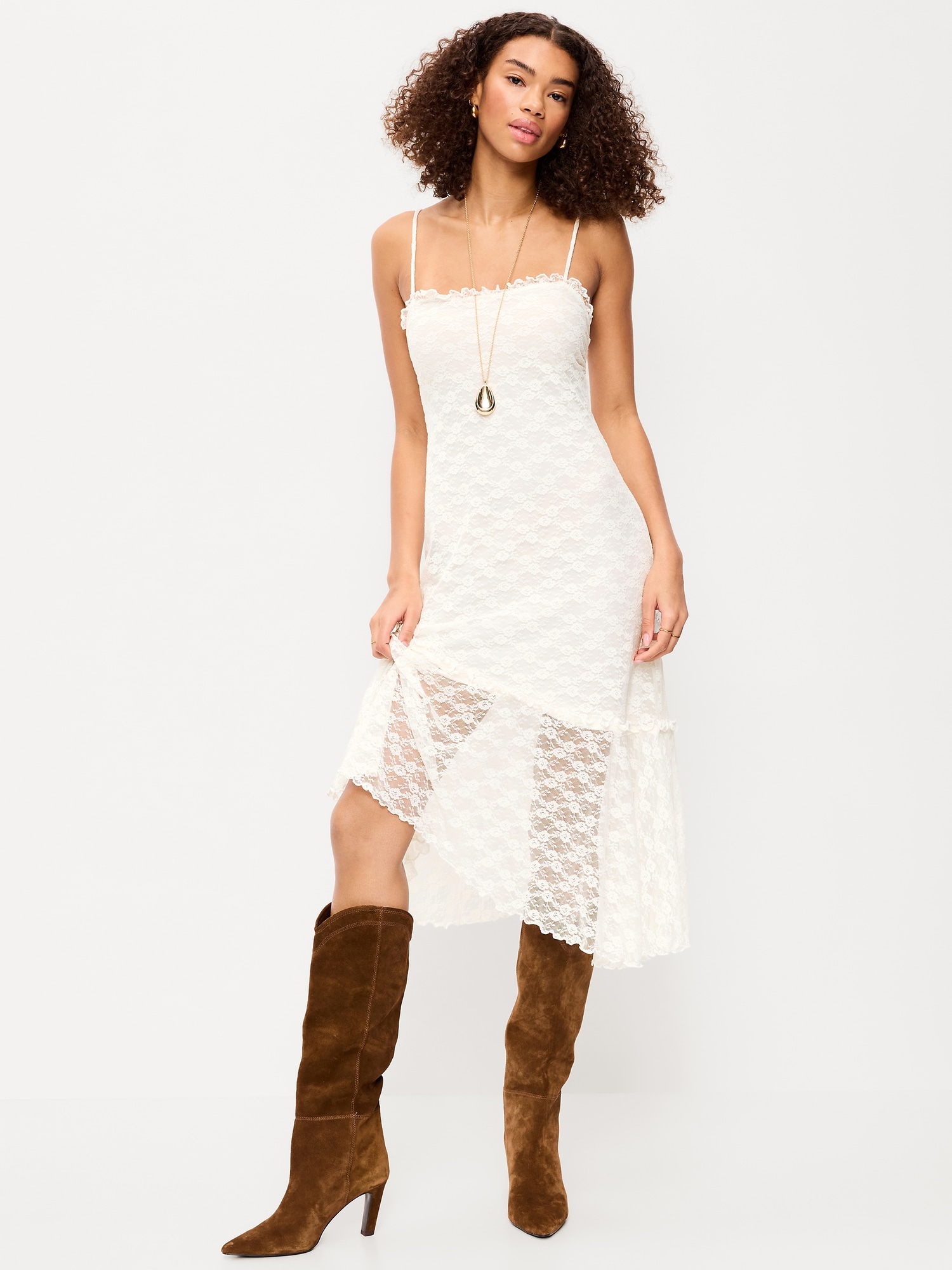 Midi Dresses with Pockets