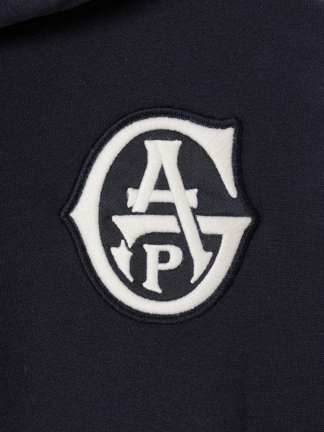 ヴィンテージソフト フレンチテリー GAPロゴ バギースウェットパンツ-5