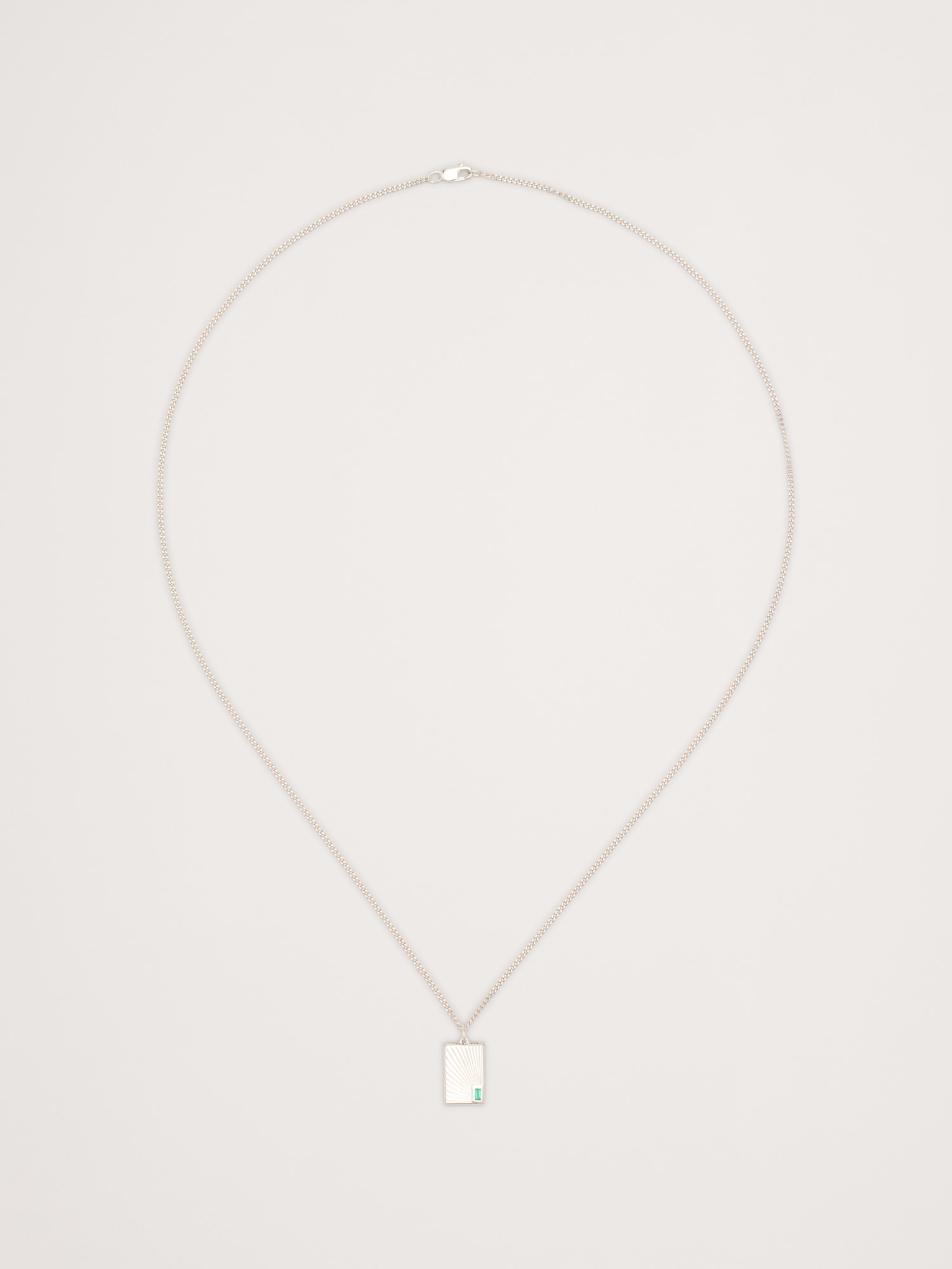 Luma Agate Pendant Necklace by Miansai