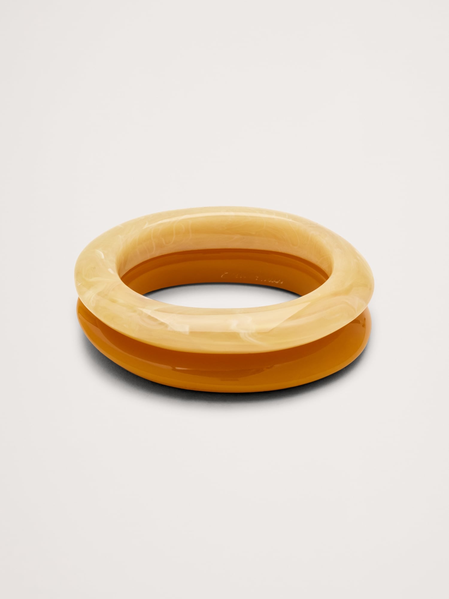 Marbled Resin Bangle Set by Ben Amun