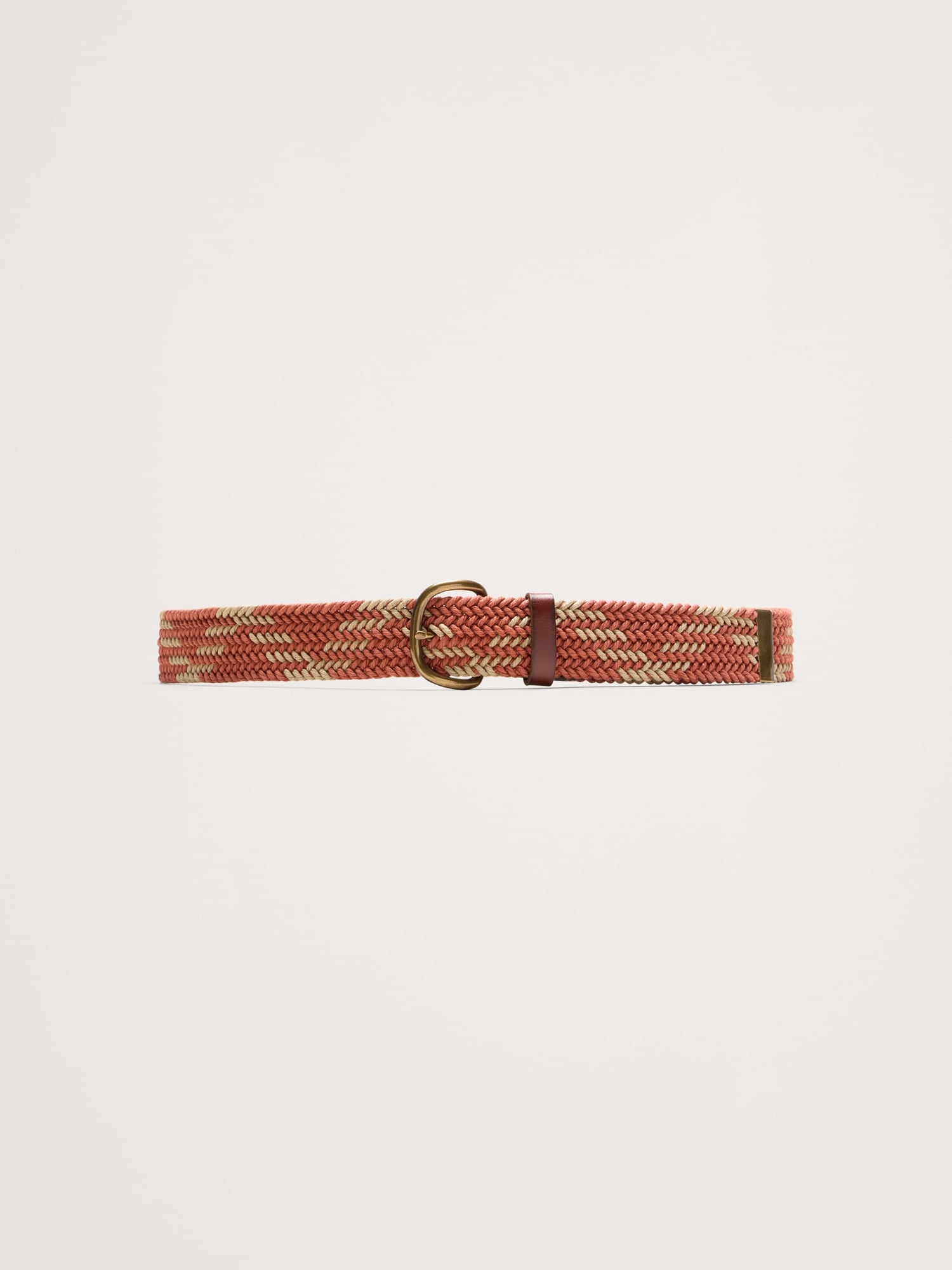 CEINTURE TRESSÉE EN COTON ET TOILE