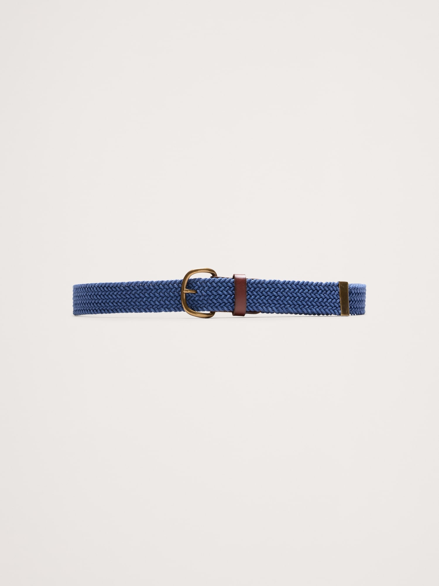 Woven Cotton Slider Belt