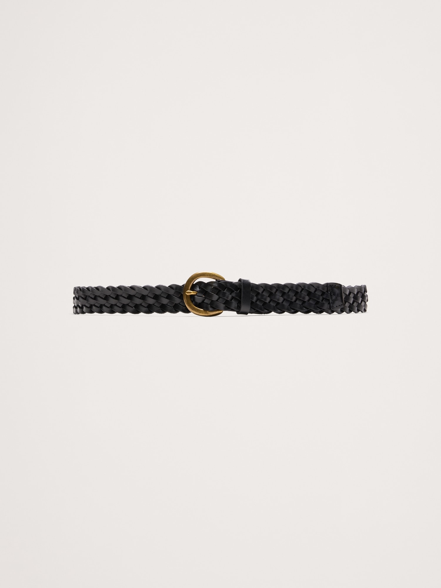 Braided Leather Belt