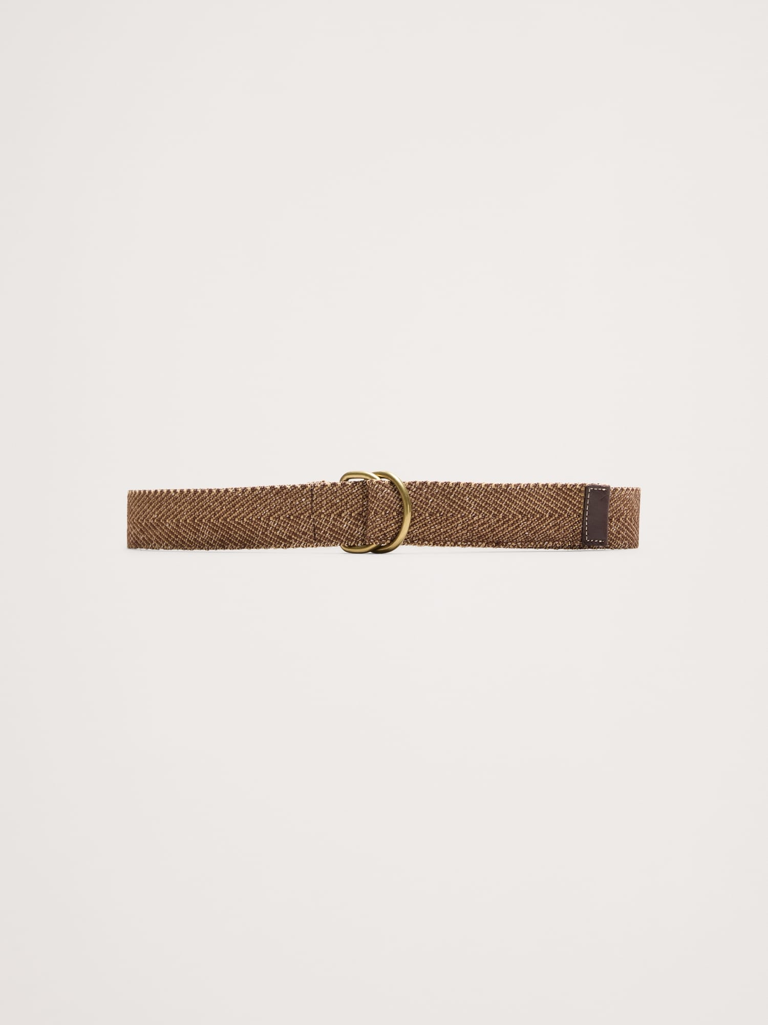 CEINTURE À CHEVRONS À ANNEAUX