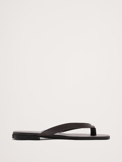 SANDALES EN CUIR