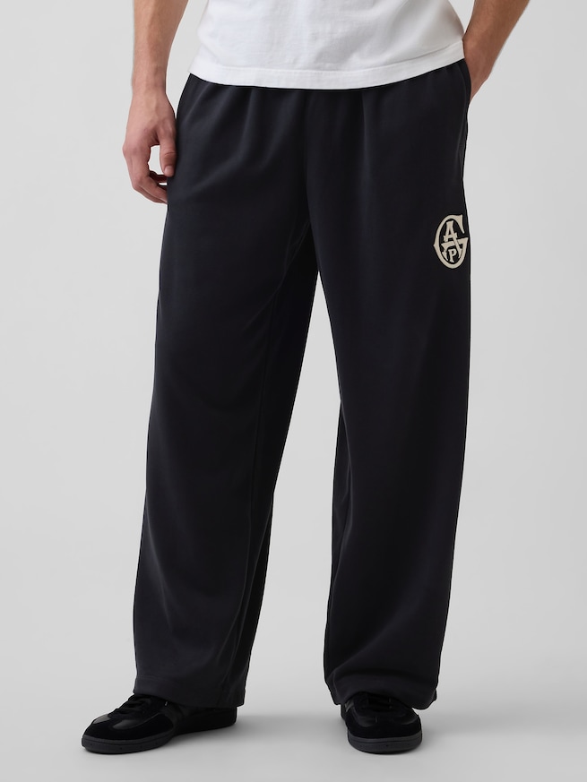 ヴィンテージソフト フレンチテリー GAPロゴ バギースウェットパンツ-1