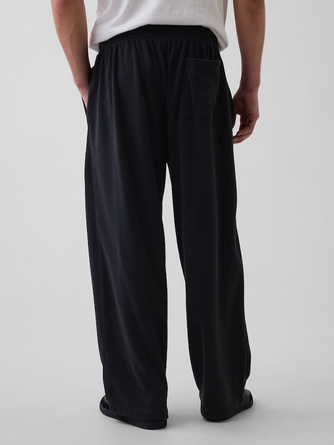 ヴィンテージソフト フレンチテリー GAPロゴ バギースウェットパンツ-2