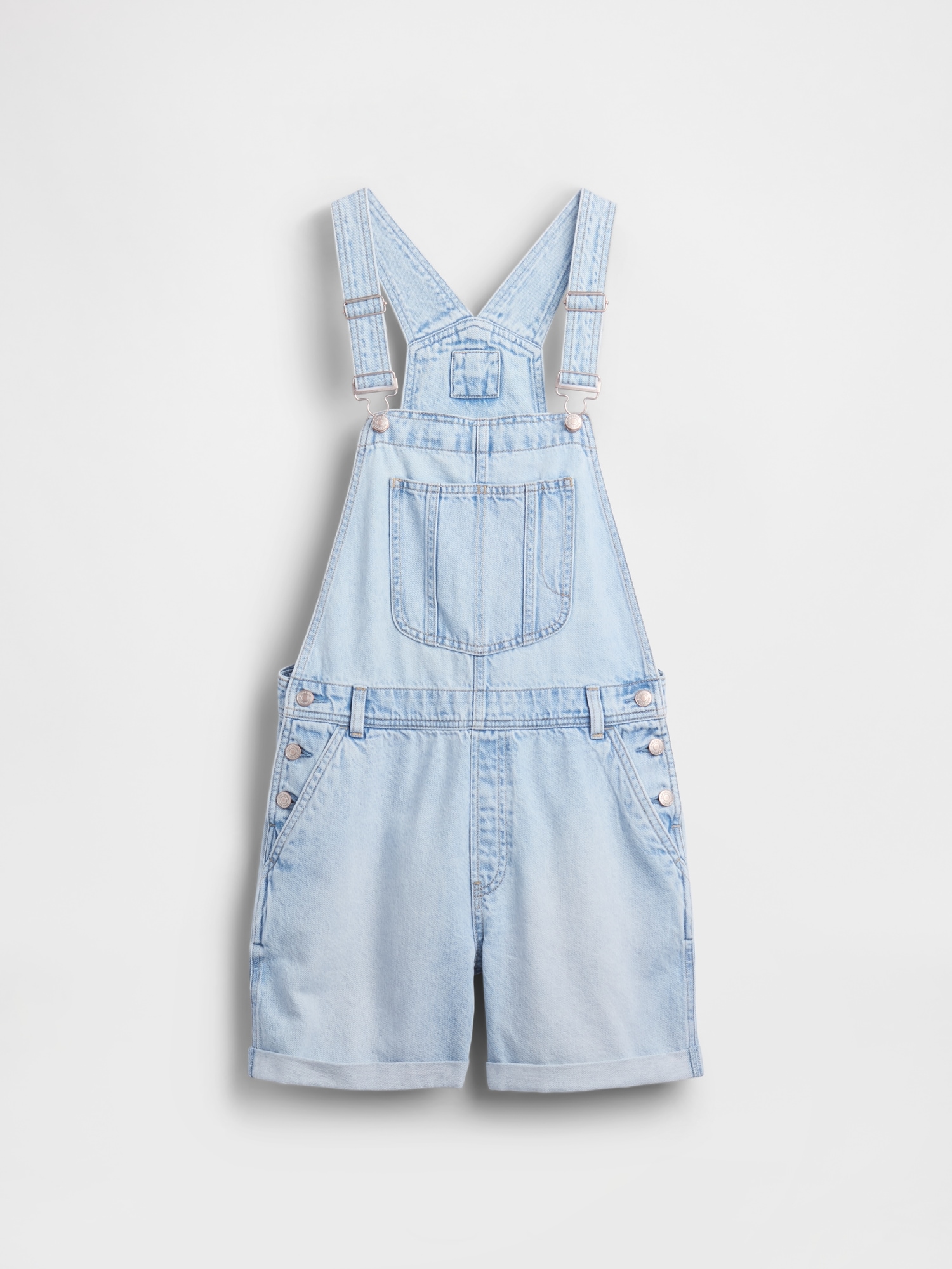 UltraSoft Denim Loose Shortalls