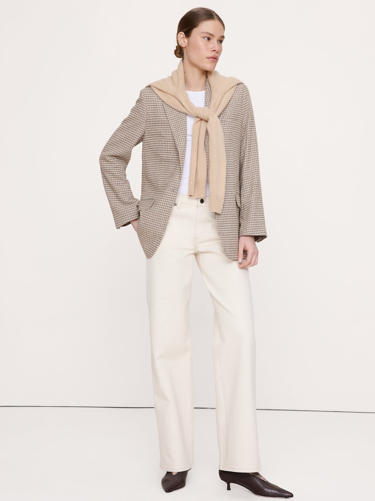 ボーイフレンド イタリアン フランネル ブレザー-0