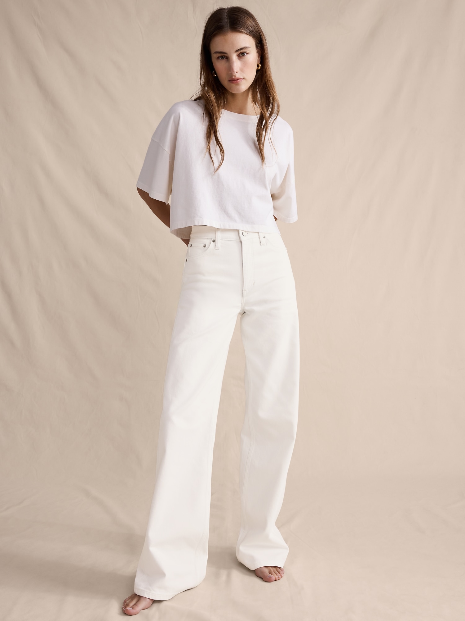 アイコン クラシック ワイドレッグジーンズ-4